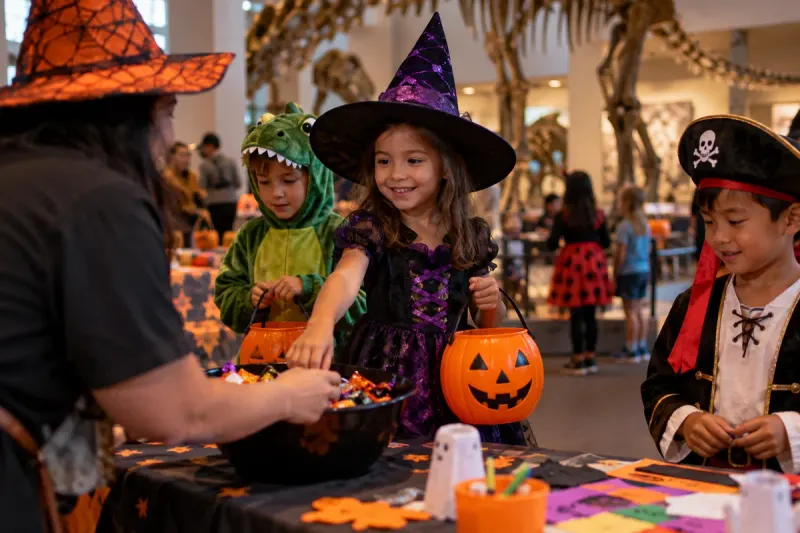 Event scene for Halloween Spooktacular 2026
