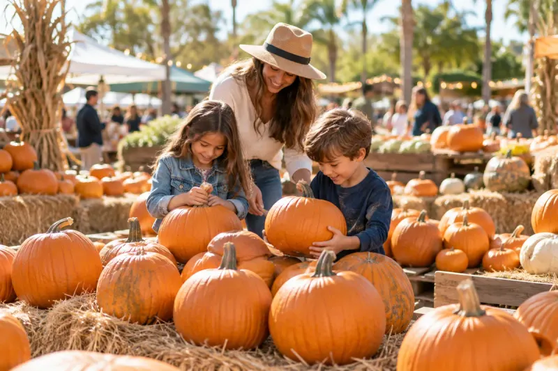 Event scene for SNIP Pumpkin Patch