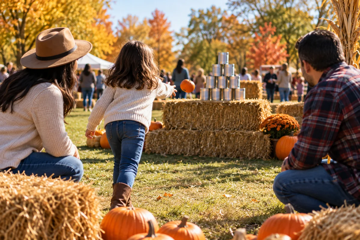 Event scene for “Where Fall Meets Oz” Fall Festival